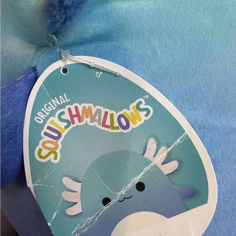 Squishmallow Miss Vi the 12" Axolotl with Tag (bent) Plush - Picture 5 of 5